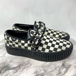 Vans 47 Checkerboard Buckle Platform Creepers 5.5 Mens/7 WMS Unisex Punk Skater